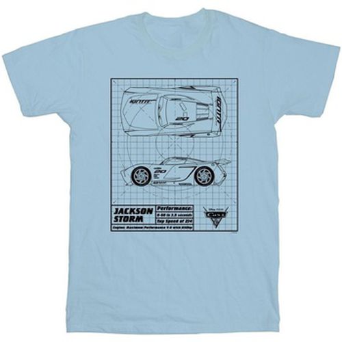 T-shirt Cars Jackson Storm Blueprint - Disney - Modalova