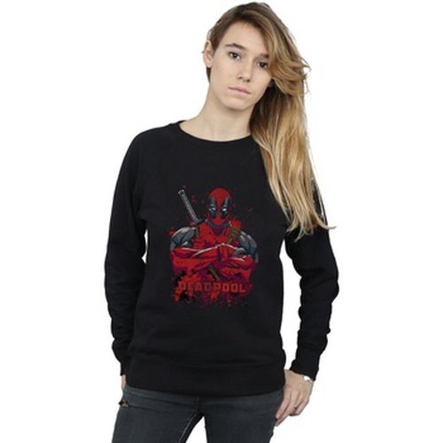 Sweat-shirt Deadpool Pose Splat - Marvel - Modalova