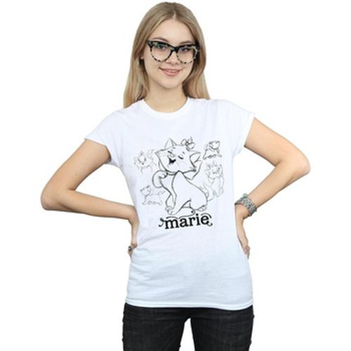 T-shirt Marie Collage Sketch - Disney - Modalova
