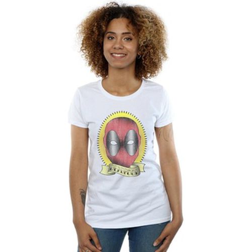 T-shirt Deadpool Tattoo Print - Marvel - Modalova