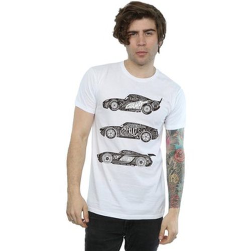 T-shirt Disney Cars Text Racers - Disney - Modalova