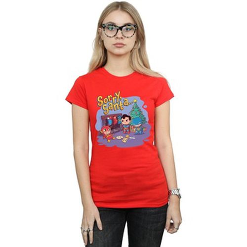 T-shirt Super Friends Sorry Santa - Dc Comics - Modalova