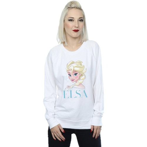 Sweat-shirt Frozen Elsa Snowflake Portrait - Disney - Modalova