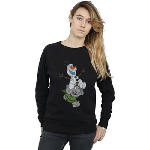 Sweat-shirt Frozen Olaf And Troll - Disney - Modalova