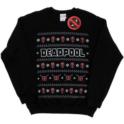 Sweat-shirt Deadpool Logo Christmas - Marvel - Modalova