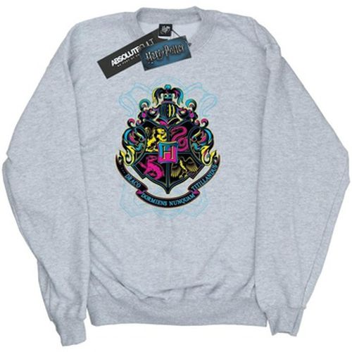 Sweat-shirt Neon Hogwarts Crest - Harry Potter - Modalova
