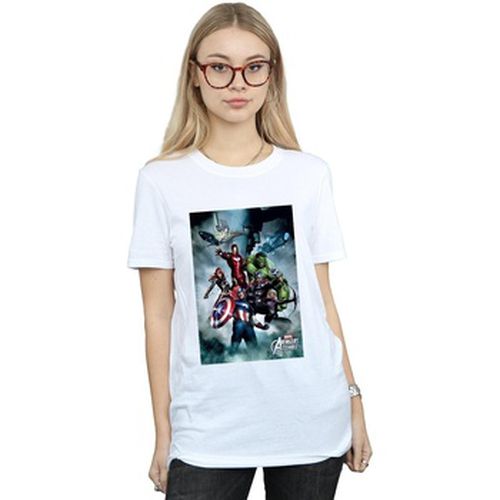 T-shirt Avengers Team Montage - Marvel - Modalova
