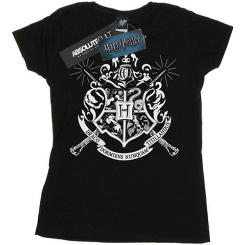 T-shirt Hogwarts Badge Wands - Harry Potter - Modalova