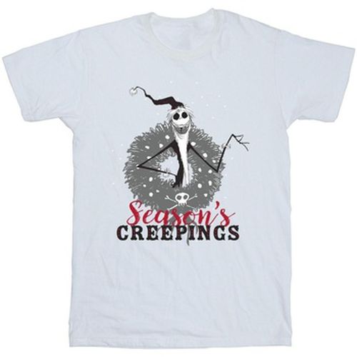 T-shirt The Nightmare Before Christmas Seasons Creepings Wreath - Disney - Modalova