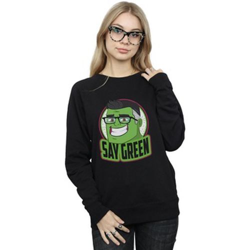 Sweat-shirt Avengers Endgame Hulk Say Green - Marvel - Modalova