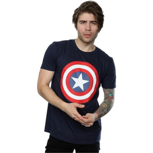 T-shirt Captain America Shield - Marvel - Modalova