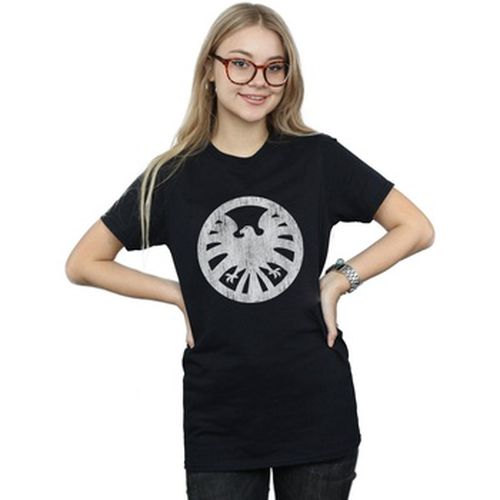 T-shirt Agents Of SHIELD Distressed Logo - Marvel - Modalova