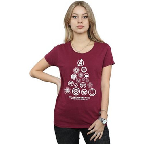 T-shirt Avengers Endgame Pyramid Icons - Marvel - Modalova