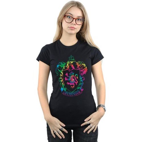 T-shirt Gryffindor Crest Tie Dye Infill - Harry Potter - Modalova