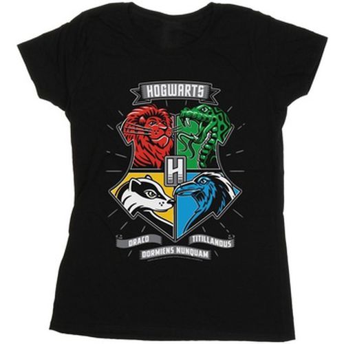 T-shirt Hogwarts Toon Crest - Harry Potter - Modalova