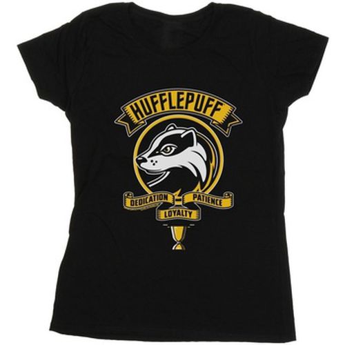 T-shirt Hufflepuff Toon Crest - Harry Potter - Modalova