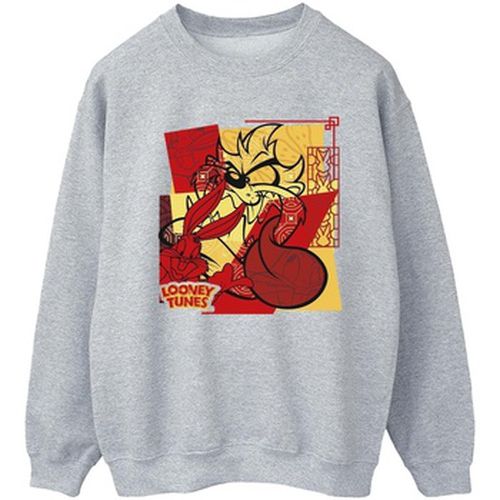 Sweat-shirt Taz Bugs Rabbit New Year - Dessins Animés - Modalova