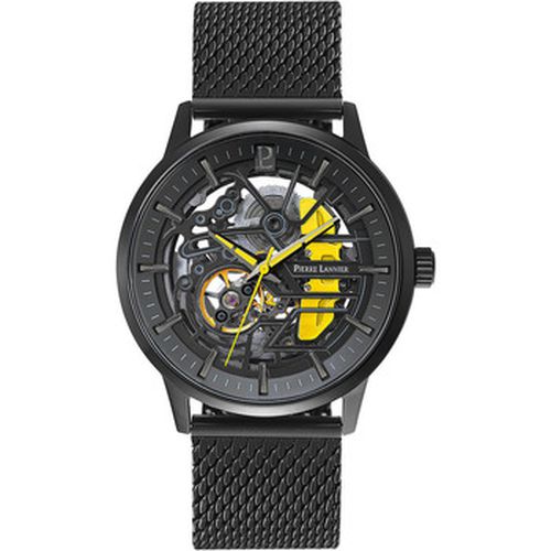 Montre PADDOCK Cadran Noir Bracelet Acier milanais Noir - Pierre Lannier - Modalova