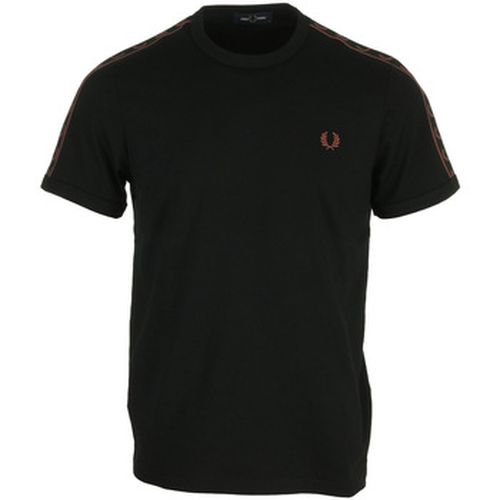 T-shirt Contrast Tape Ringer Tee Shirt - Fred Perry - Modalova