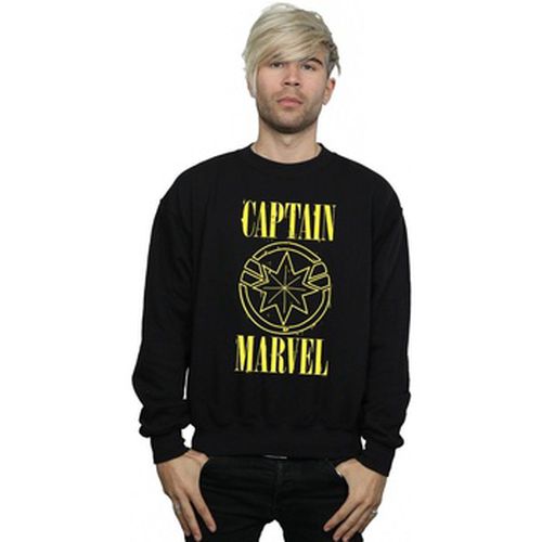 Sweat-shirt Captain Grunge Logo - Marvel - Modalova