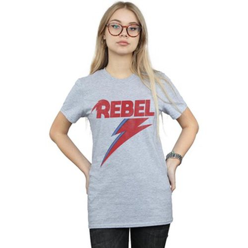 T-shirt Distressed Rebel - David Bowie - Modalova
