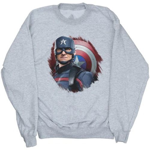 Sweat-shirt The Falcon And The Winter Soldier Captain America Stare - Marvel - Modalova
