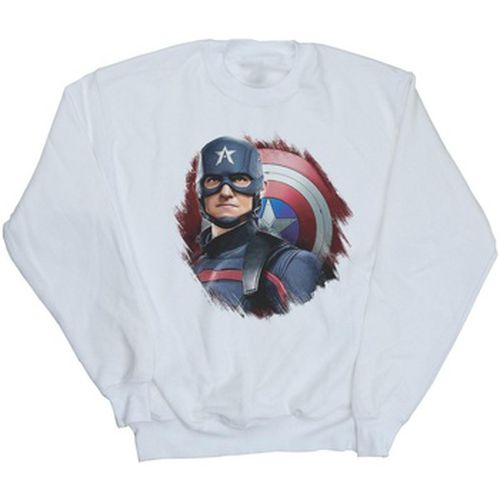 Sweat-shirt The Falcon And The Winter Soldier Captain America Stare - Marvel - Modalova
