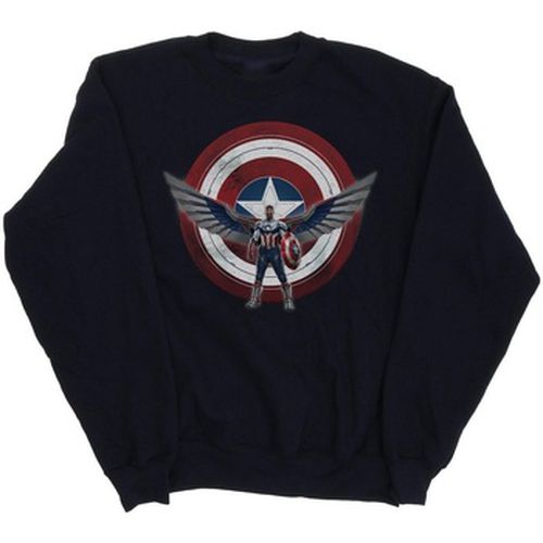 Sweat-shirt Falcon And The Winter Soldier Captain America Shield Pose - Marvel - Modalova