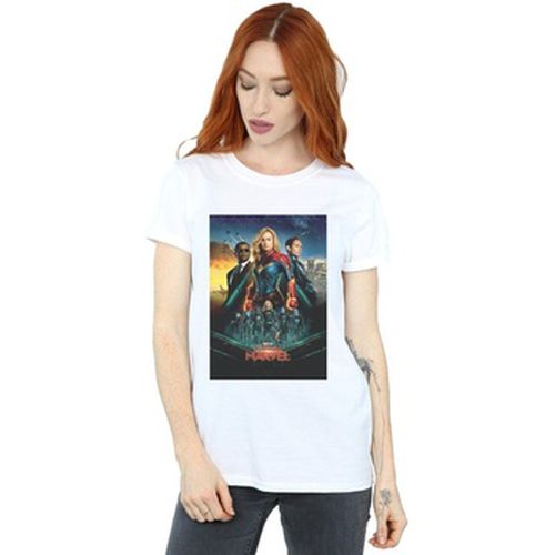 T-shirt Captain Movie Starforce Poster - Marvel - Modalova