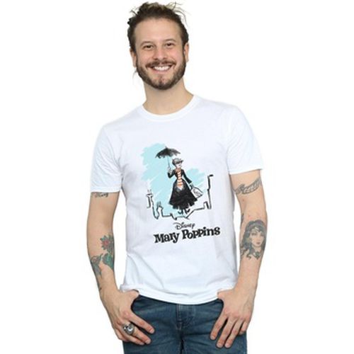 T-shirt Mary Poppins Rooftop Landing Colour - Disney - Modalova