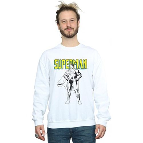 Sweat-shirt Superman Mono Action Pose - Dc Comics - Modalova