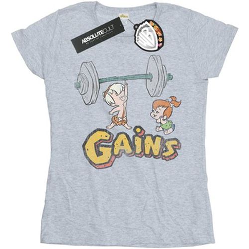 T-shirt Bam Bam Gains Distressed - The Flintstones - Modalova