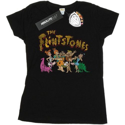 T-shirt Group Distressed - The Flintstones - Modalova