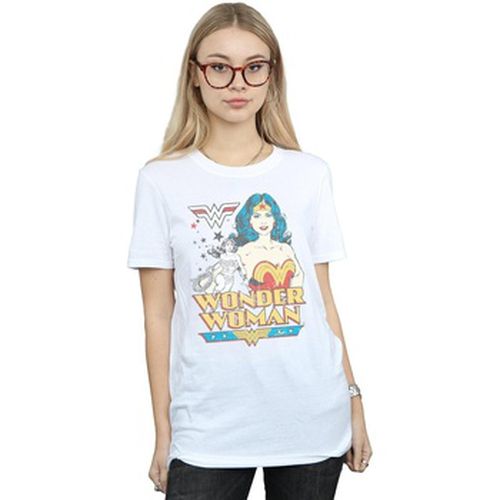 T-shirt Wonder Woman Posing - Dc Comics - Modalova