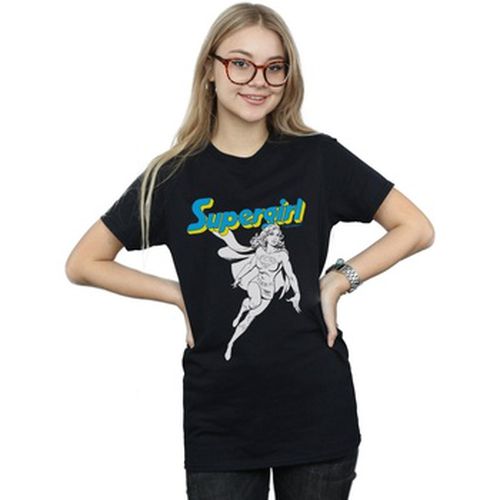 T-shirt Supergirl Mono Action Pose - Dc Comics - Modalova
