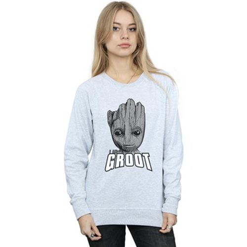 Sweat-shirt Guardians Of The Galaxy Groot Face - Marvel - Modalova