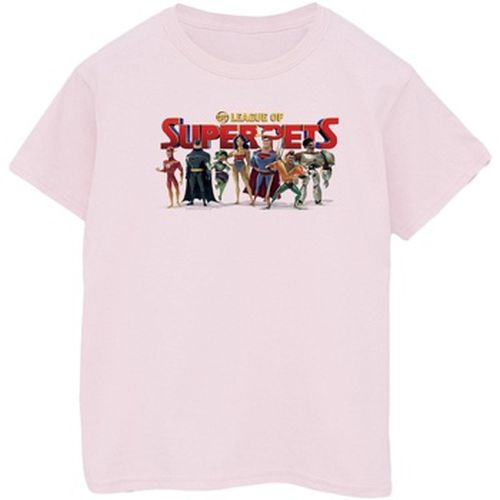 T-shirt DC League Of Super-Pets Group Logo - Dc Comics - Modalova