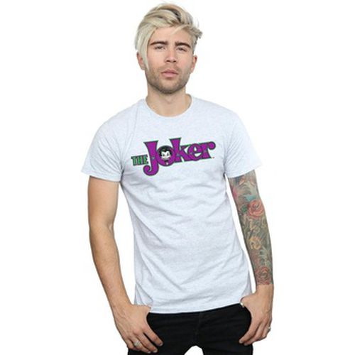 T-shirt The Joker Text Logo - Dc Comics - Modalova