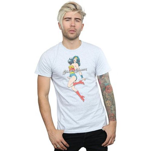 T-shirt Wonder Woman Jump - Dc Comics - Modalova