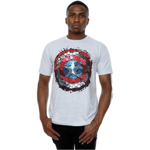 T-shirt Captain America Civil War Hex Shield - Marvel - Modalova