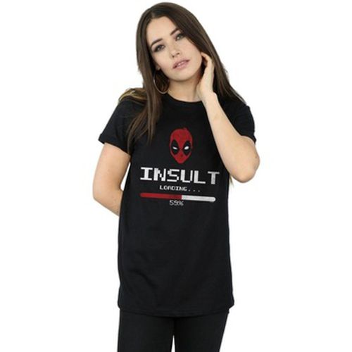 T-shirt Deadpool Insult Loading - Marvel - Modalova
