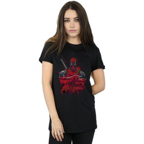 T-shirt Marvel Deadpool Pose Splat - Marvel - Modalova