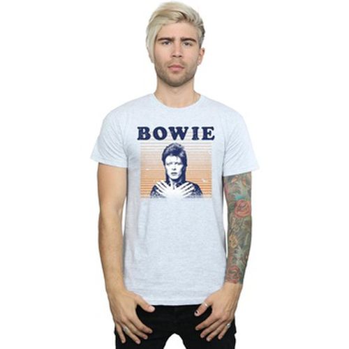 T-shirt David Bowie Orange Stripes - David Bowie - Modalova
