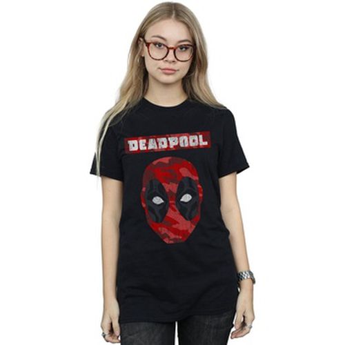 T-shirt Marvel Deadpool Camo Head - Marvel - Modalova