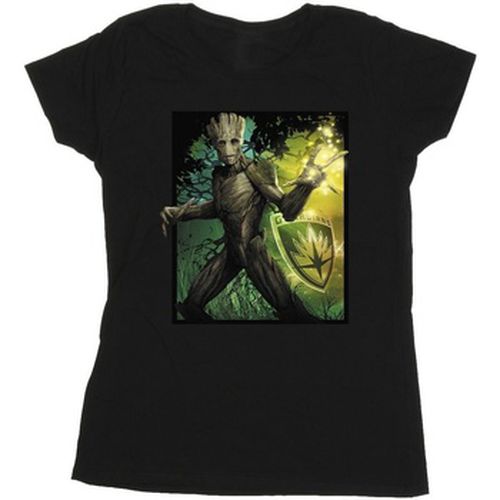 T-shirt Guardians Of The Galaxy Groot Forest Energy - Marvel - Modalova