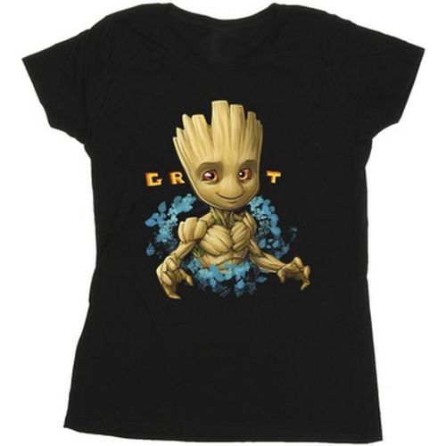 T-shirt Groot Flowers - Guardians Of The Galaxy - Modalova