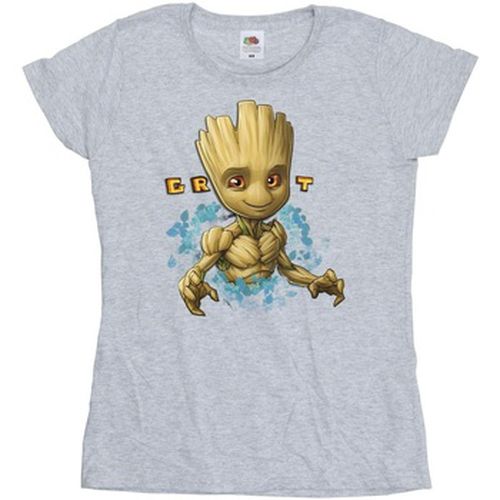 T-shirt Groot Flowers - Guardians Of The Galaxy - Modalova
