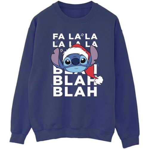 Sweat-shirt Lilo And Stitch Christmas Blah Blah Blah - Disney - Modalova