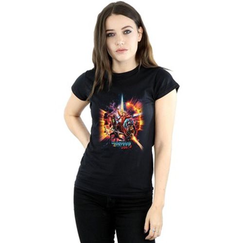 T-shirt Guardians Of The Galaxy Vol. 2 Team Poster - Marvel - Modalova