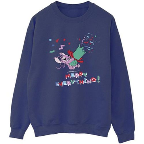 Sweat-shirt Lilo And Stitch Angel Merry Everything - Disney - Modalova
